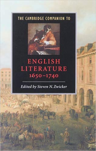The Cambridge Companion to English Literature, 1650-1740 